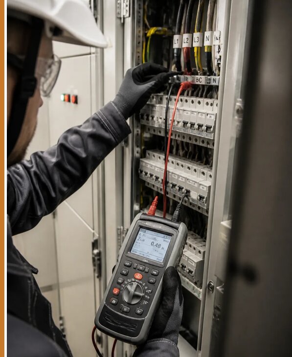 Измерение цепи фаза ноль в Вологде от 1027 р. | Авеста ОТиПБ